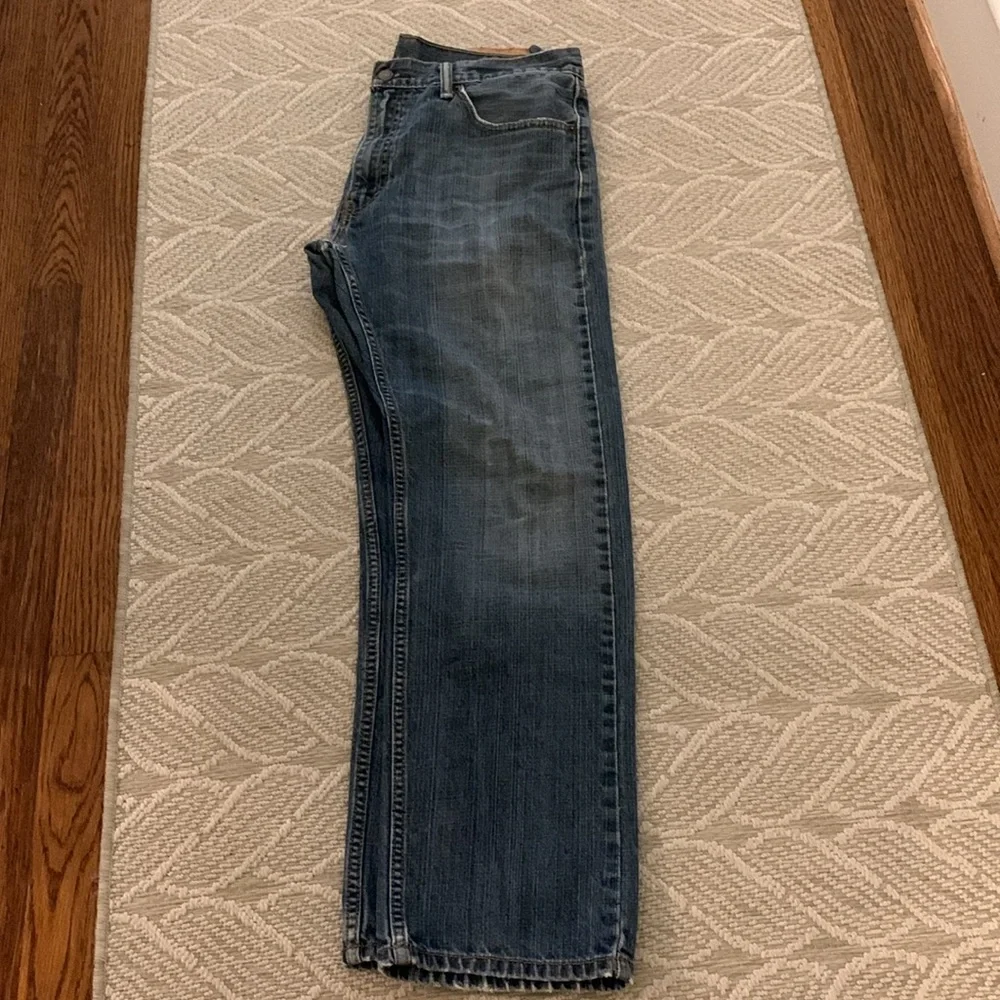 Levi’s 505 Denim Jeans 34 X 30, Red Tag, Button & Zip, See Pics & Description - Picture 11 of 16